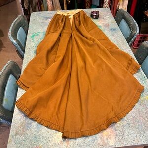 Golden Ember Victorian Skirt